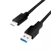 USB 3.1 USB 3.1 Type C transformator Crno 3m CU0171