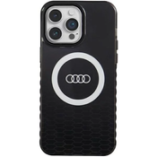 Audi IML Big Logo MagSafe Case iPhone 14 Pro Max 6.7 black hardcase AU-IMLMIP14PM-Q5/D2-BK (AU-IMLMIP14PM-Q5/D2-BK)
