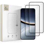 Zaščitno kaljeno steklo TECH-PROTECT GLASS FIT+ 2-PACK XIAOMI POCO F7 5G BLACK (5906302330737)