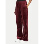 Tommy Hilfiger Spodnji del trenirke UW0UW06707 Bordo rdeča Relaxed Fit