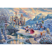 Sestavljanka puzzle 1000 delna Schmidt Kinkade Lepotica in Zver