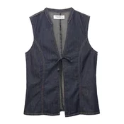 Pull&Bear Top temno modra