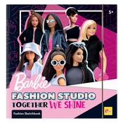 LISCIANI BARBIE kreativna bojanka u mapi Together we shine - Fashion Studio