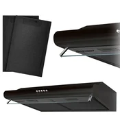 Berdsen Kuhinjska napa za pod omaro - 60 cm absorber BE-10-A črna