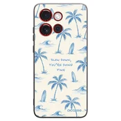 Silikonski črni ovitek za Motorola Edge 60 Neo 5G - Slow Tide