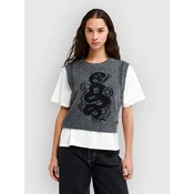 RVCA Dalas Snake Vest washed black