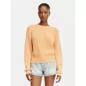 HUGO Pulover Slipery 50554206 Svetlo oranžna Regular Fit