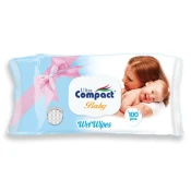 Ultra Compact Vlažne maramice Sensitive baby, 100 komada