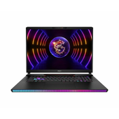 MSI - Raider GE78 HX 13V 17 Gaming Laptop - Intel Core i9-13980HX with 32GB Memory - NVIDIA GeForce RTX 4070 - 2TB SSD - Core Black