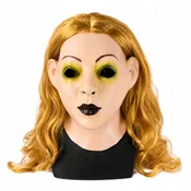 Korbi Lateks maska Zlata čarovnica za Halloween
