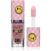 Revolution Happy Pout Shimmer Lip Gloss bleščeči sijaj za ustnice odtenek Pink Bliss 4.6 ml