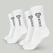 STRIX Carape Essential Crew 2Pack White