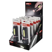 LED polnilna plastična svetilka P4720, 120 lm, 10 KOSOV, display box 10/1