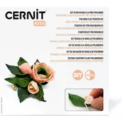 Cernit Starter Kit Polimerna masa Flower Brooch