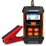 Konnwei KW520, tester avtomobilskih akumulatorjev, polnilec in vzdrževanje (obnova) neuporabljenih akumulatorjev, 12/24V