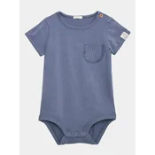 United Colors Of Benetton Otroški bodi 3P4ZAB00B Modra Regular Fit