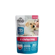 FRENDI Hrana za mlade pse Junior sa teletinom,U kesici, 100 g