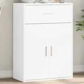 Vidaxl vidaXL Omarica, bela, 60x30x84 cm, material na osnovi lesa