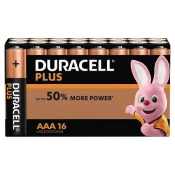 Duracell MN2400B16 Plus AAA 16 paketov
