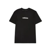 ADIDAS MAJICA J LIN TEE 160 BLACK/WHITE ZA DECAKE