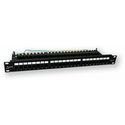 LAN-TEC PP-156 24P/C6 - 19 patch panel 1U, 24 vrat C6