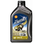 Shell olje Advance 4T Ultra 10W40, 1 l
