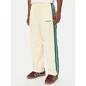adidas Spodnji del trenirke Cutline Track Tracksuit Bottoms KW8021 Kremna Regular Fit