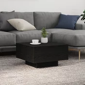 Kava Stol Crni hrast 55 x 55 x 31 cm Konstruirano drvo