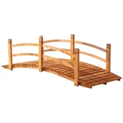 Homestar Vrtni most 185x72x58 cm oranžen