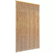 vidaXL Komarnik za vrata iz bambusa 120x220 cm