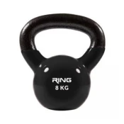 Ring metal+vinyl 8kg crni RX DB2174-8 black Kettlebell