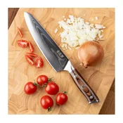 Gudaro - Kuhinjski nož CHEF 20 cm damastno jeklo