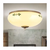 Orion DL 7-673 - Plafonsko svetlo LANDHAUS 2xE27/60W/230V, precnik 28 cm, bronza/bež