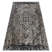 eoshop Moderna preproga MUNDO E0681 ornament, okvir vintage outdoor beige/black ( - Velikost: 140x190 cm)