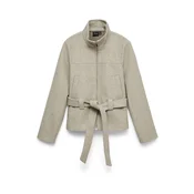 VERO MODA Prehoden plašč VMVINCEDREW temno bež