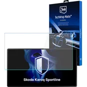 Zaščitna folija 3mk TechWrap mat zaščitna folija za sredinski zaslon Škoda Karoq Sportline