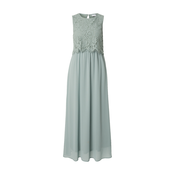 Vila Cocktail obleka Milina 14100341 Zelena Regular Fit