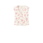 MANGO Bluza KENDALY ecru / zelena / roza / staro roza