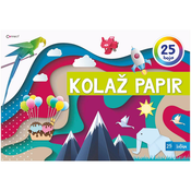 Školski pribor EDUCA kolaž papir 25L A4 EDU.