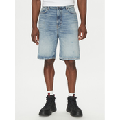 HUGO Jeans kratke hlače 50537709 Modra Regular Fit