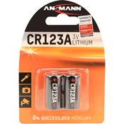 ANSMANN Ansmann CR17335 fotobaterije CR-123A litij 1375 mAh 3 V 2 kos, (20439540)
