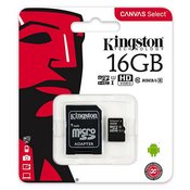 Kingston mikroSD 16GB SDCS/16GB