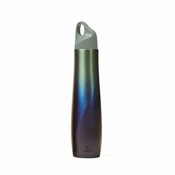 Izolirana steklenička za vodo Bioloco The Curve 420 ml, modra