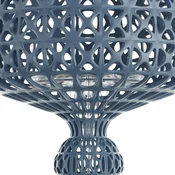 Kartell namizna svetilka LED Mini Kabuki, svetlo modra, višina 70 cm - Dnevna soba/jedilnica - Dizajn - Plastika
