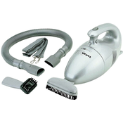 Clatronic Ročni sesalnik Clatronic HS 2631, sive barve z vrečko za prah, 700 W, 0,8 L zmogljivost, s posednim orodjem in pasom