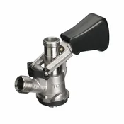 ich-zapfe Zapfkopf Keg Ventil Koš Fitting stranski izhod Thekenanstich 5/8 Zoll pijača 3/4 Zoll plin, (5000216735)