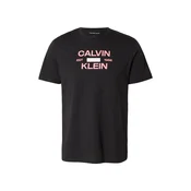 Calvin Klein Jeans Majica  roza / črna / bela