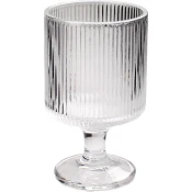 Toro Stekleni pokal na podstavcu 250 ml, 6,8 x 6,8x 11 cm