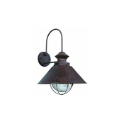 FARO 71129 - Zunanja stenska svetilka NAUTICA 1xE27/11W/230V