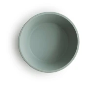 Mushie silikonska posoda s priseskom (Cambridge Blue)